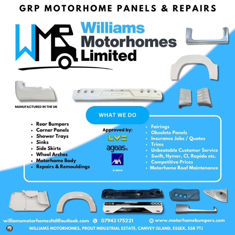 GRP Motorhome Panels & Repairs Logo